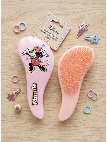 Cepillo de pelo rectangular infantil Minnie Disney