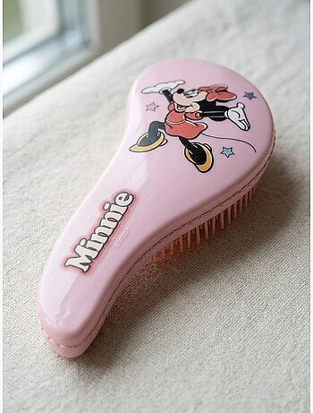 Cepillo de pelo rectangular infantil Minnie Disney