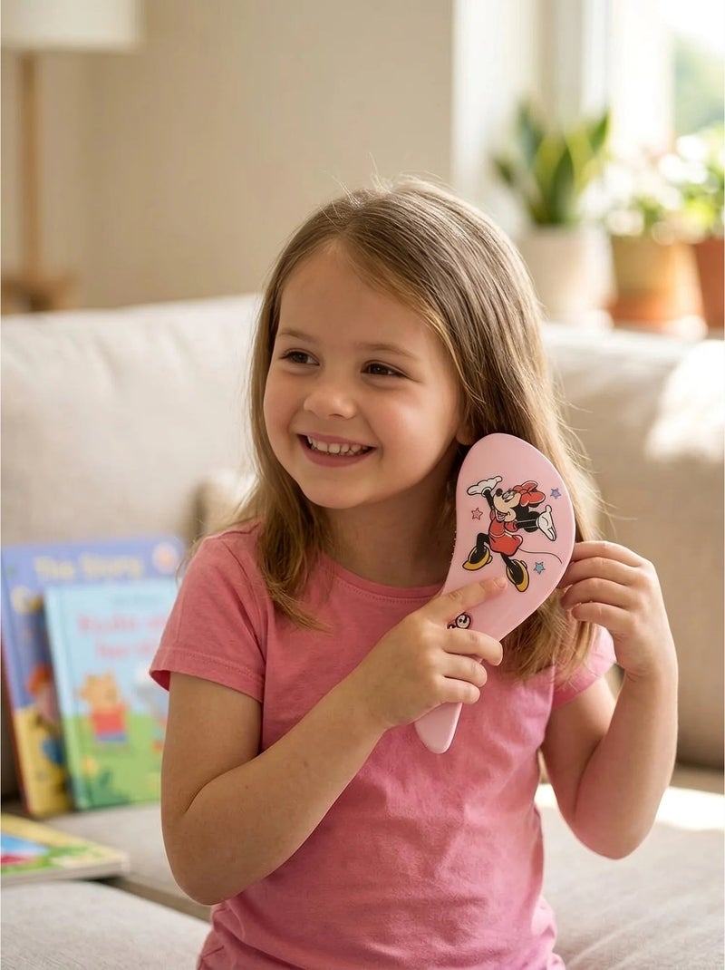 Cepillo de pelo rectangular infantil Minnie Disney Rosa - Kiabi