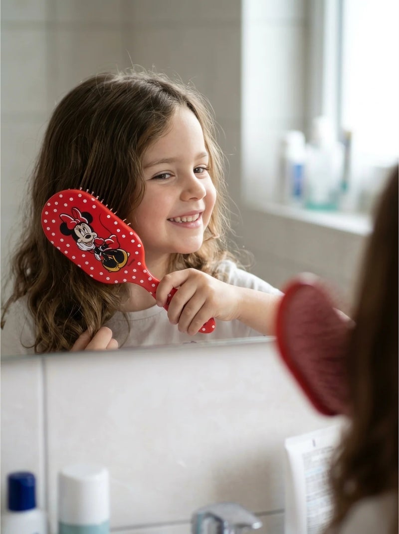 Cepillo desenredante compacto minnie mouse disney Rojo - Kiabi