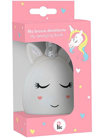 Cepillo desenredante con unicornio