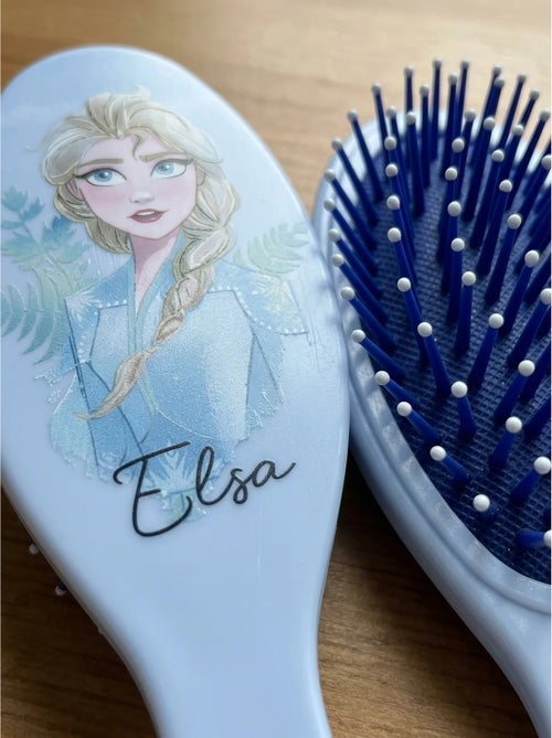 Cepillo desenredante elsa - frozen - azul - Kiabi Cepillo desenredante elsa - frozen - azul - Kiabi