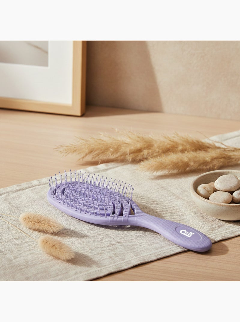 Cepillo desenredante ultra suave antirotura Violeta - Kiabi