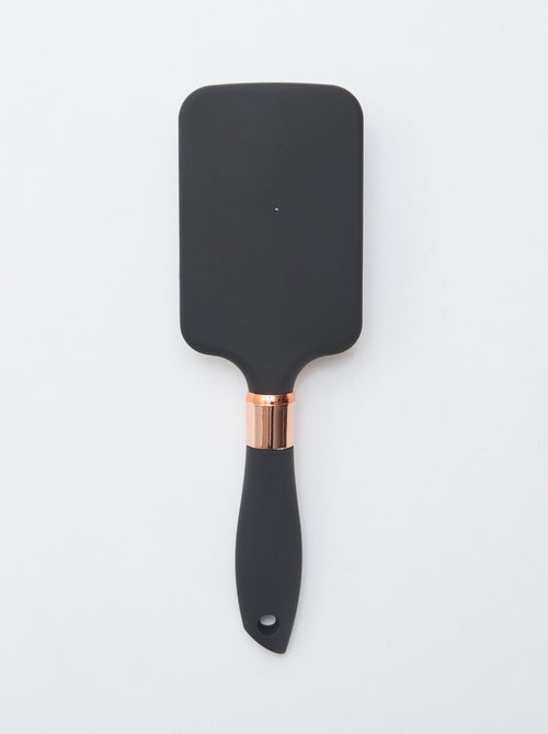 Cepillo para el cabello cuadrado con mango iridiscente - Kiabi