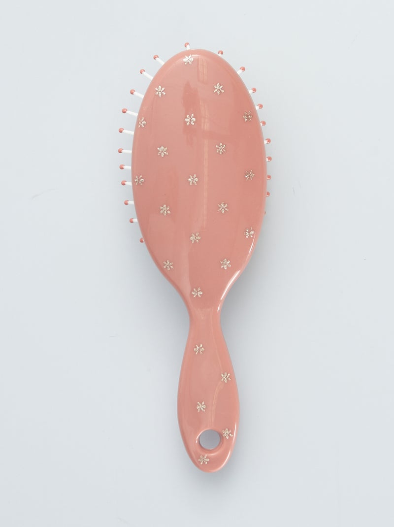 Cepillo para el pelo pequeño ROSA - Kiabi