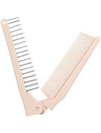 Cepillo peine plegable para el cabello