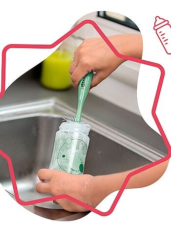 Cepillos para biberón + tetina 'Badabulle'