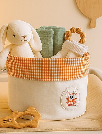 Cesta de algodón orgánico