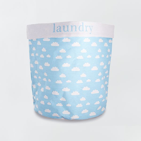 Cesta de almacenaje Hogar - azul/blanco - Kiabi - 9,00€