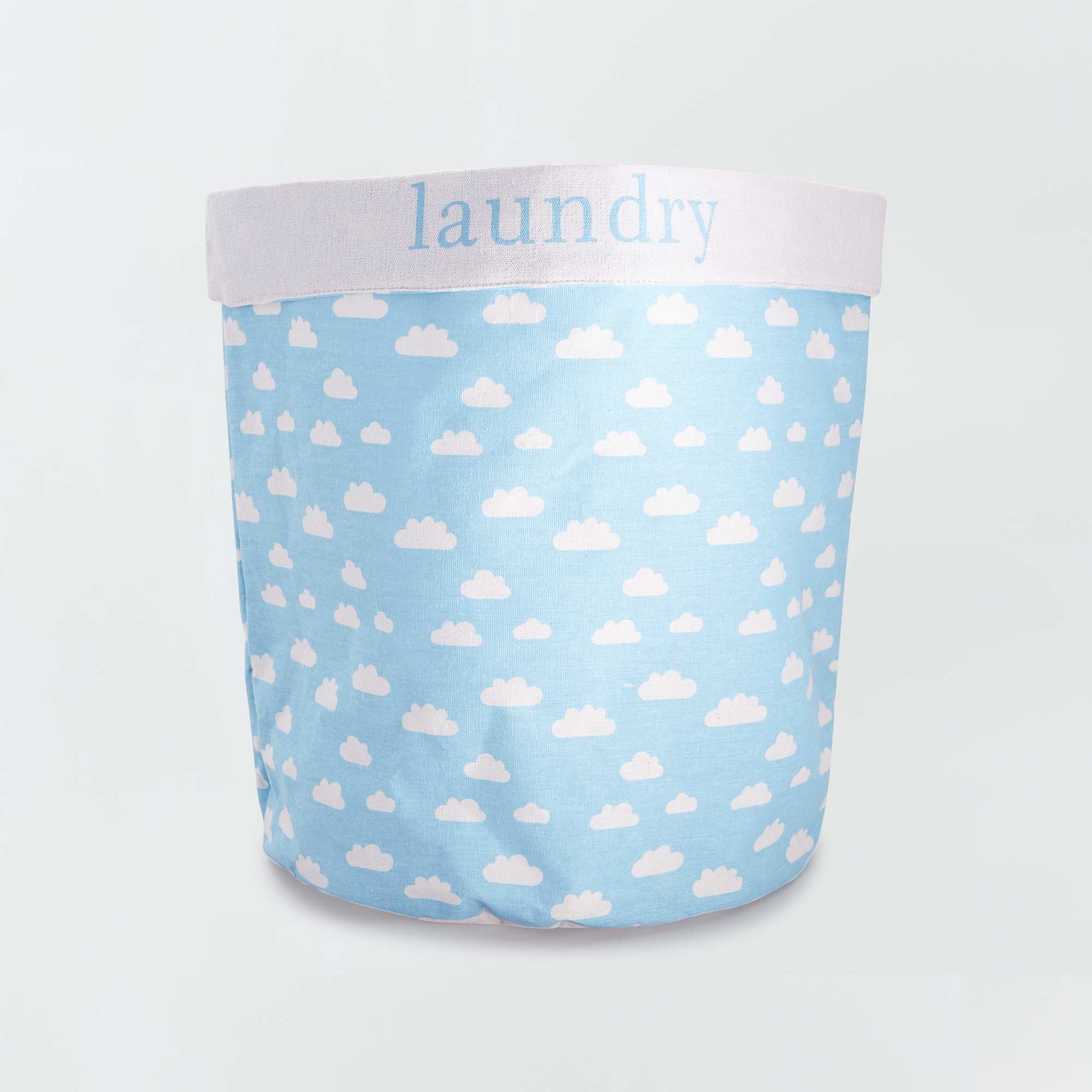 Cesta de almacenaje Hogar - azul/blanco - Kiabi - 9,00€