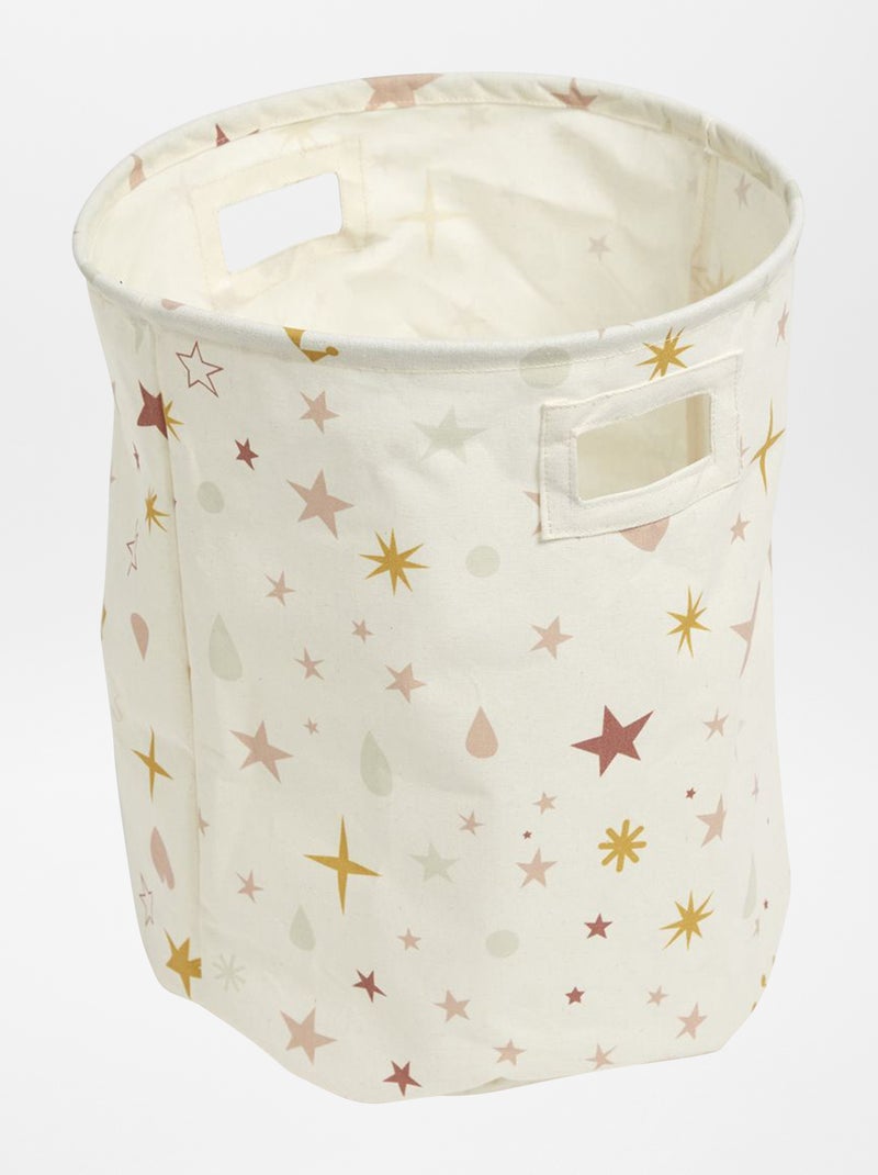 Cesta de almacenaje cilindro BEIGE - Kiabi