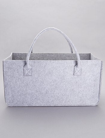 Cesta de almacenaje de fieltro - Kiabi