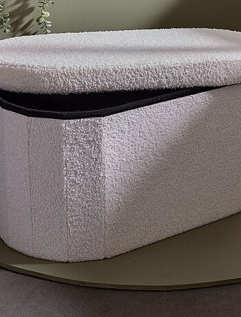 Cesta de almacenaje de punto de rizo