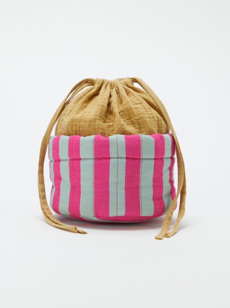 Cesta de almacenaje pequeña - Kiabi Home BLANCO - Kiabi