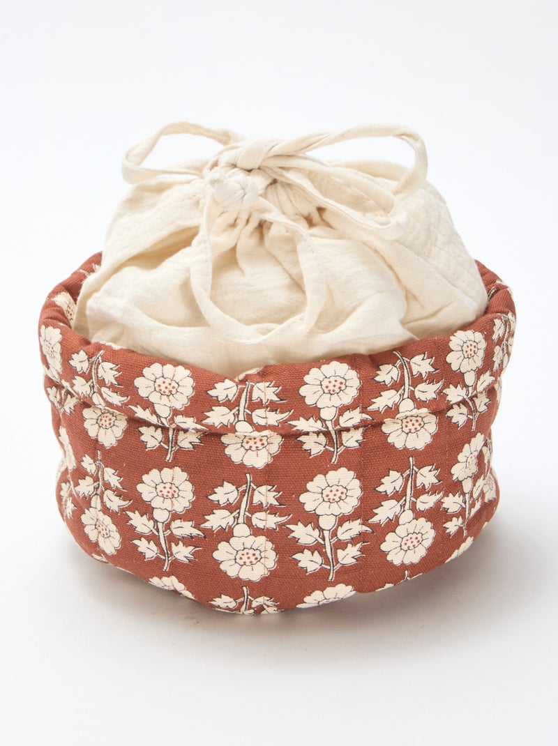 Cesta de almacenaje pequeña - Kiabi Home Marron - Kiabi