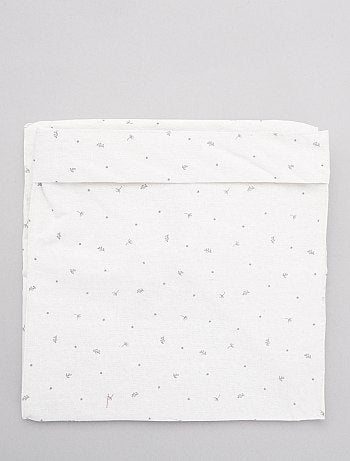 Cesta de almacenaje plegable 'flores' - Kiabi