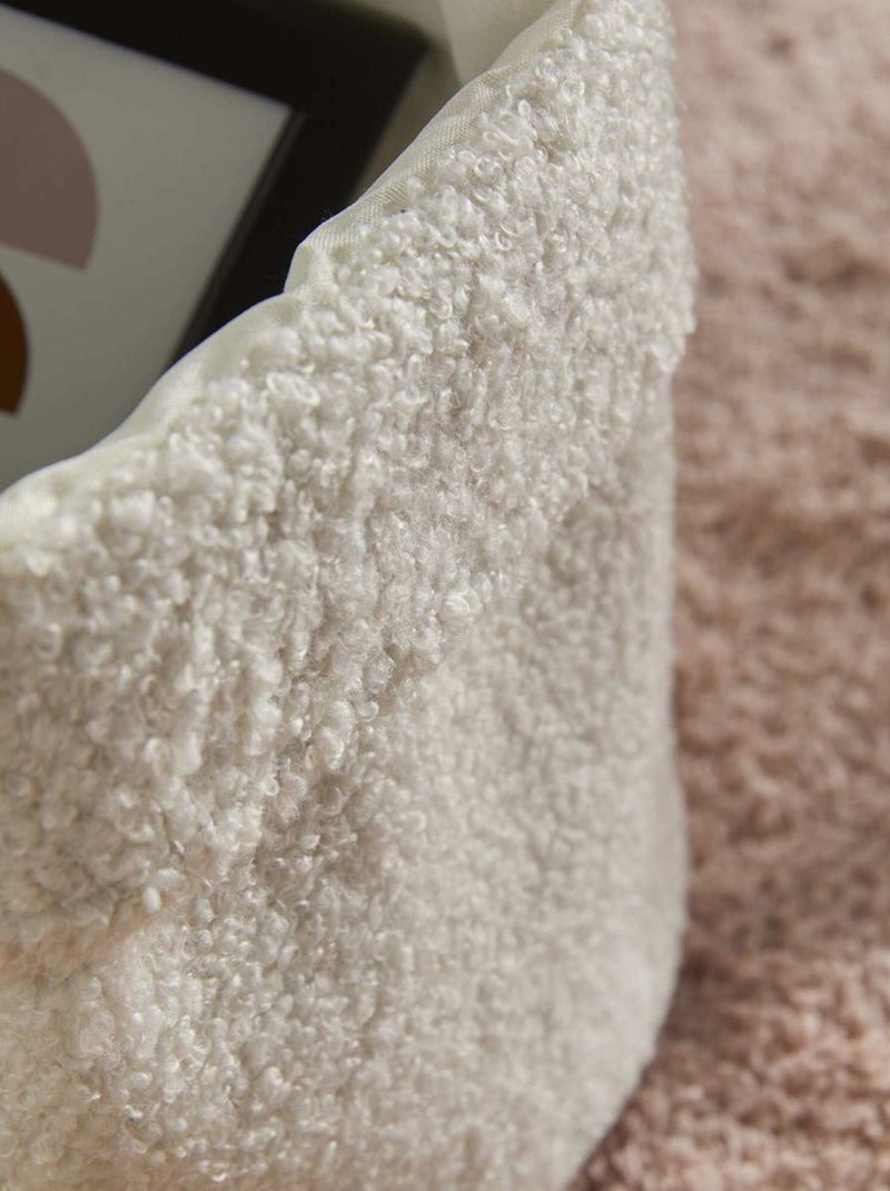 Cesta de almacenaje redonda BLANCO - Kiabi