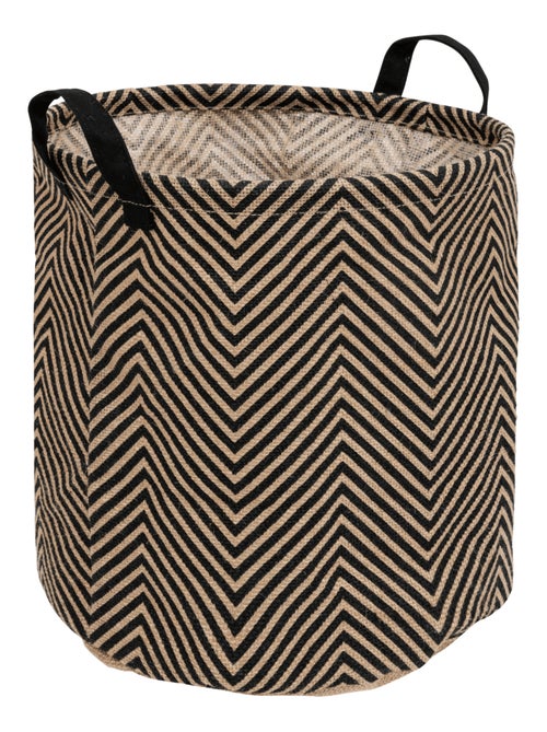 Cesta de almacenamiento a rayas - Kiabi