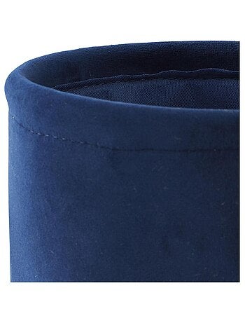 Cesta de almacenamiento de terciopelo