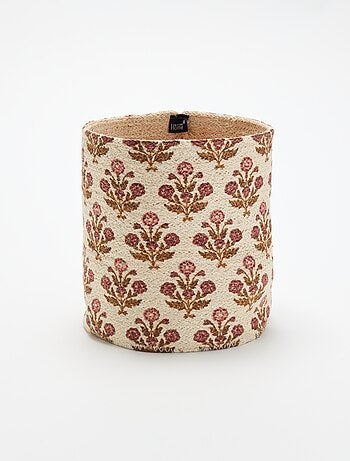 Cesta de almacenamiento de yute - Kiabi Home