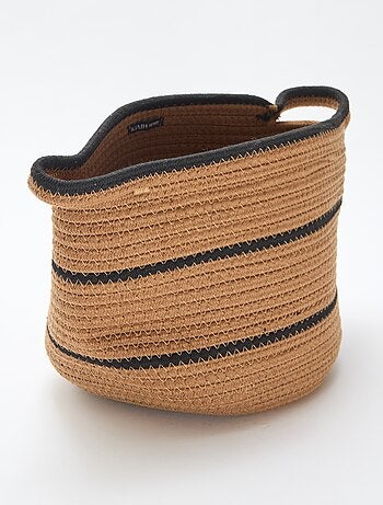 Cesta de almacenamiento decorativa