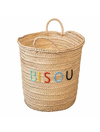Cesta de almacenamiento multicolor BISOU