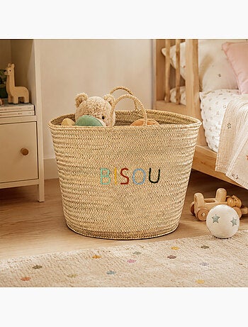 Cesta de almacenamiento multicolor BISOU