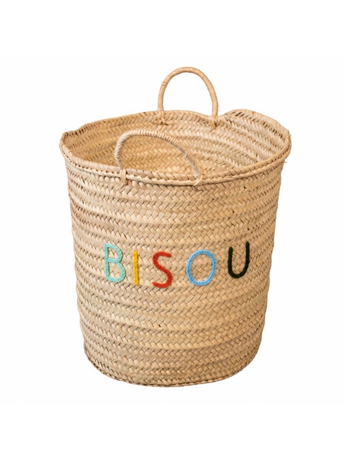Cesta de almacenamiento multicolor BISOU - Kiabi Cesta de almacenamiento multicolor BISOU - Kiabi