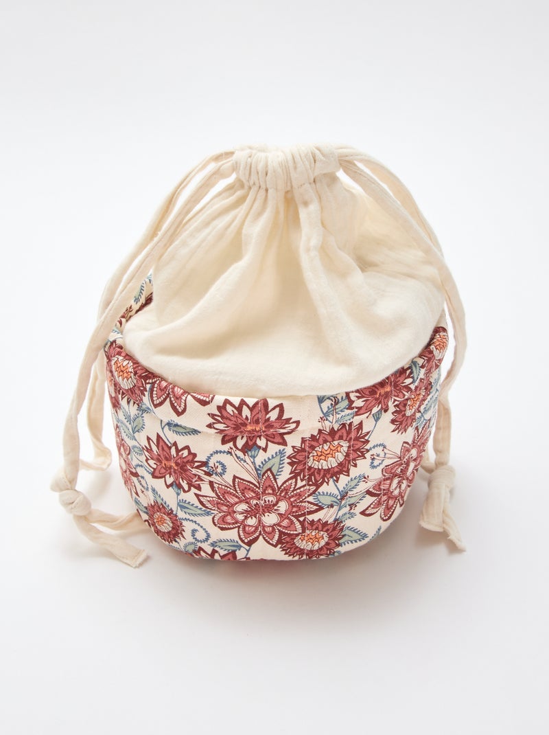 Cesta de almacenamiento pequeña - Kiabi Home Azul - Kiabi