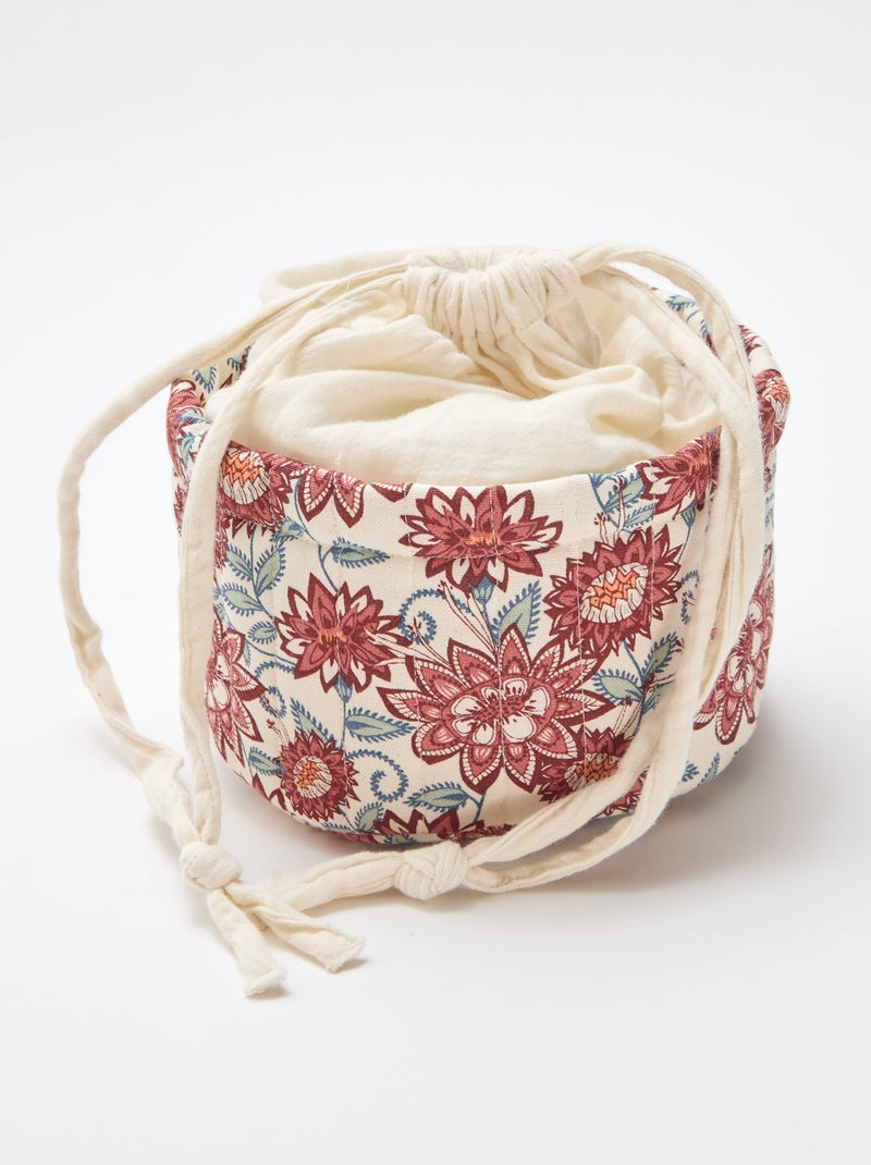 Cesta de almacenamiento pequeña - Kiabi Home Azul - Kiabi