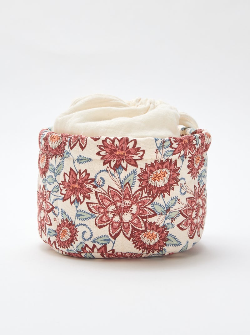 Cesta de almacenamiento pequeña - Kiabi Home Azul - Kiabi