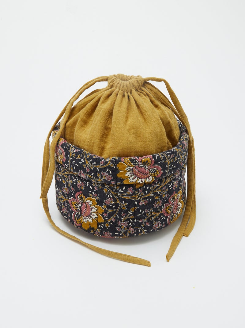 Cesta de almacenamiento pequeña - Kiabi Home NEGRO - Kiabi