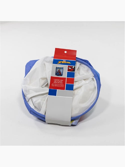 Cesta de almacenamiento Spiderman infantil, saco para ropa 50x32 cm - Kiabi Cesta de almacenamiento Spiderman infantil, saco para ropa 50x32 cm - Kiabi