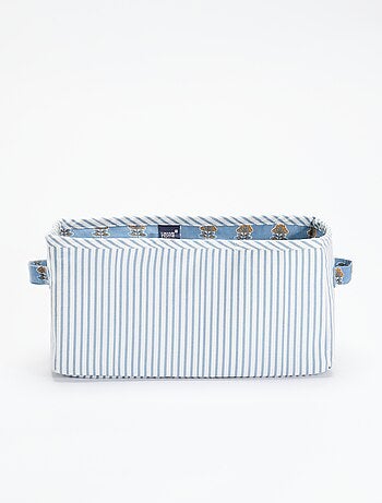 Cesta de almacenamiento textil