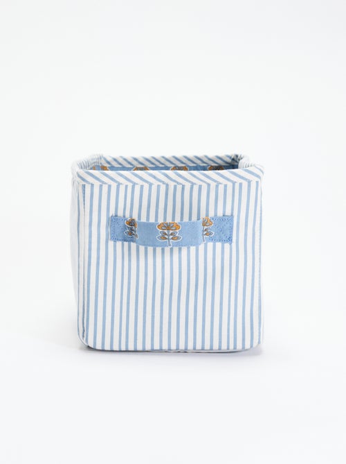 Cesta de almacenamiento textil - Kiabi