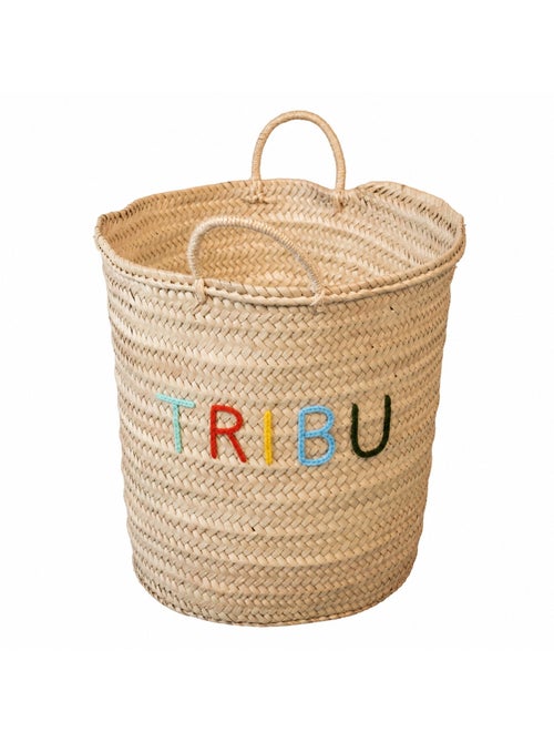 Cesta de almacenamiento trenzada TRIBU - Kiabi Cesta de almacenamiento trenzada TRIBU - Kiabi