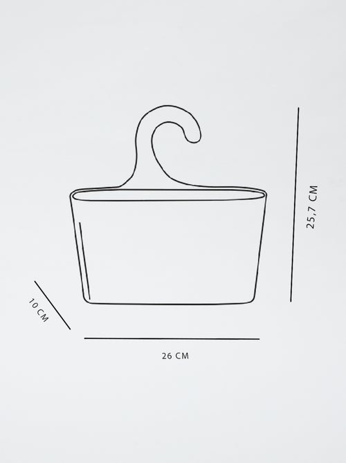 Cesta de ducha con gancho - Kiabi Cesta de ducha con gancho - Kiabi