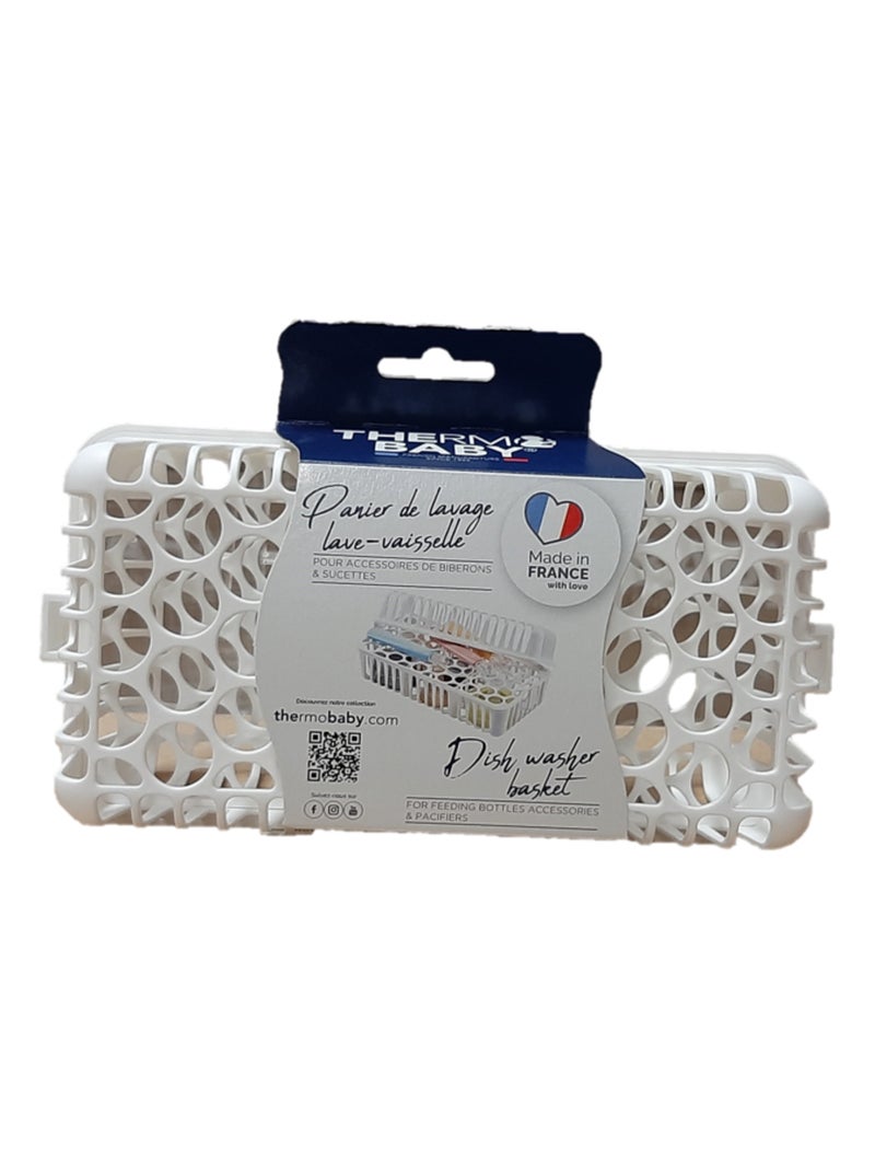 Cesta de lavado para lavavajillas Thermobaby para accesorios de biberón Blanco - Kiabi