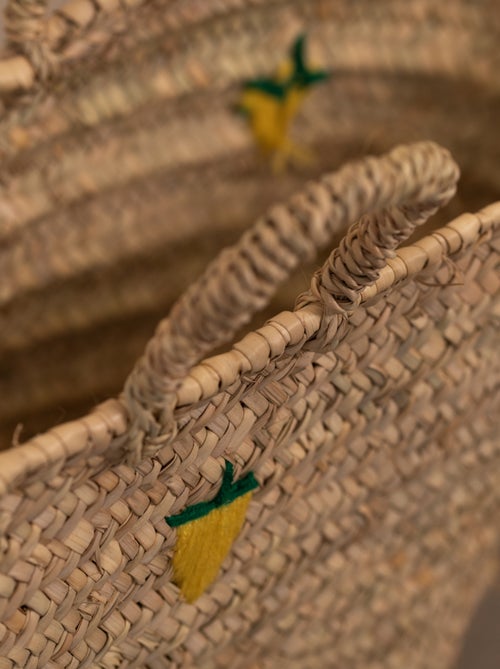Cesta de limones bordada - Kiabi