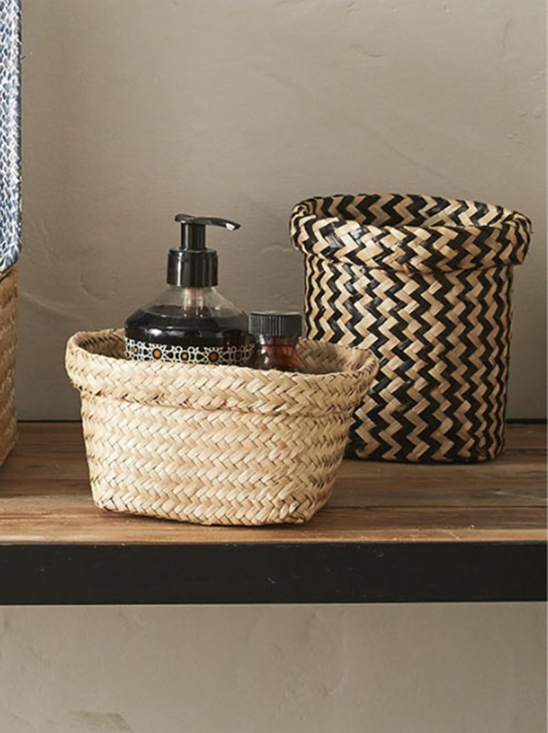 Cesta de rafia  - Almacenaje BEIGE - Kiabi