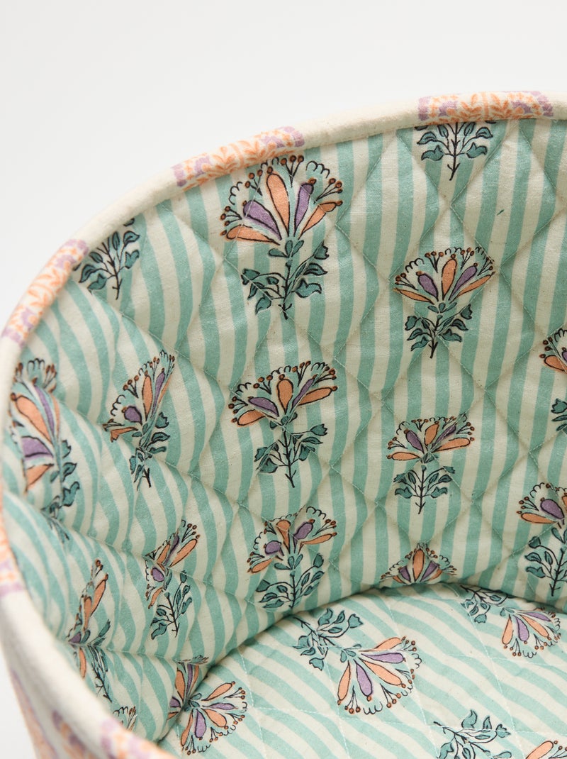 Cesta de tela - Kiabi Home Naranja - Kiabi