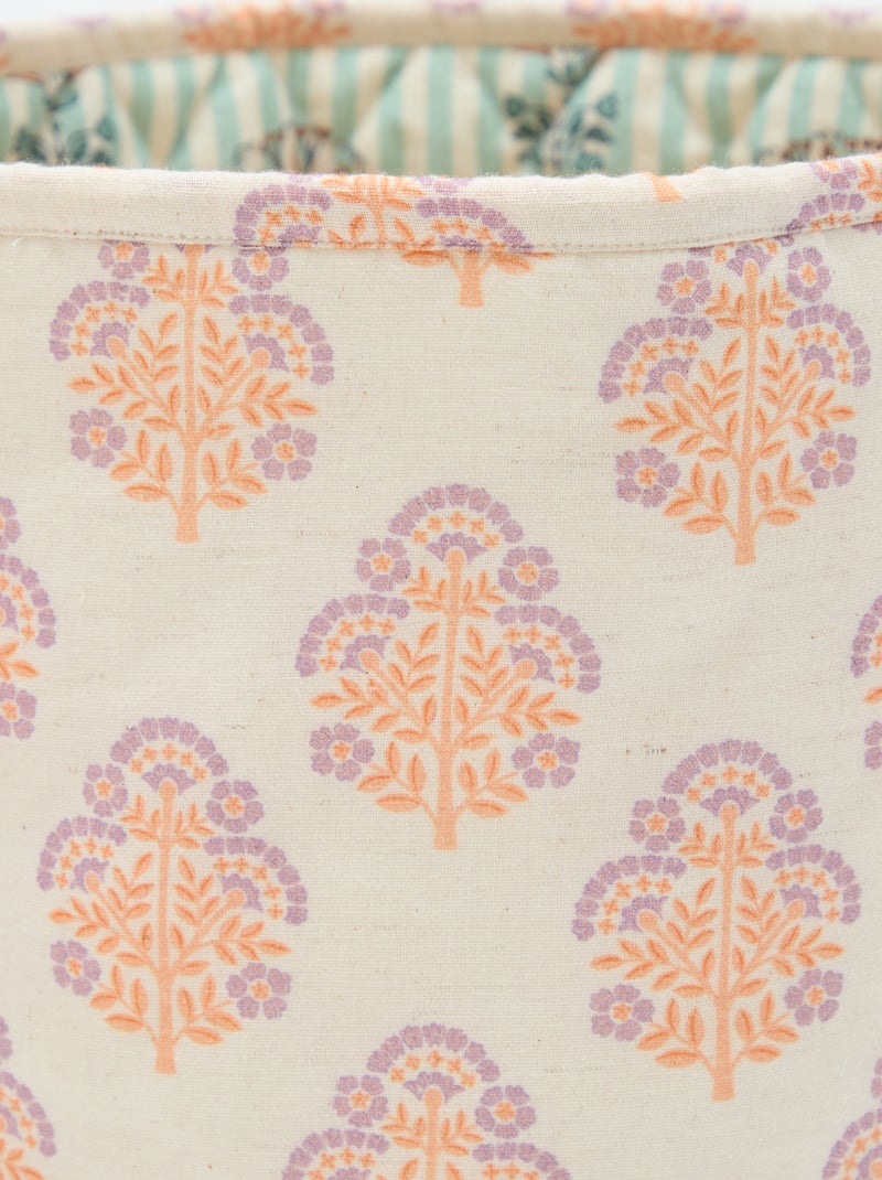 Cesta de tela - Kiabi Home Naranja - Kiabi