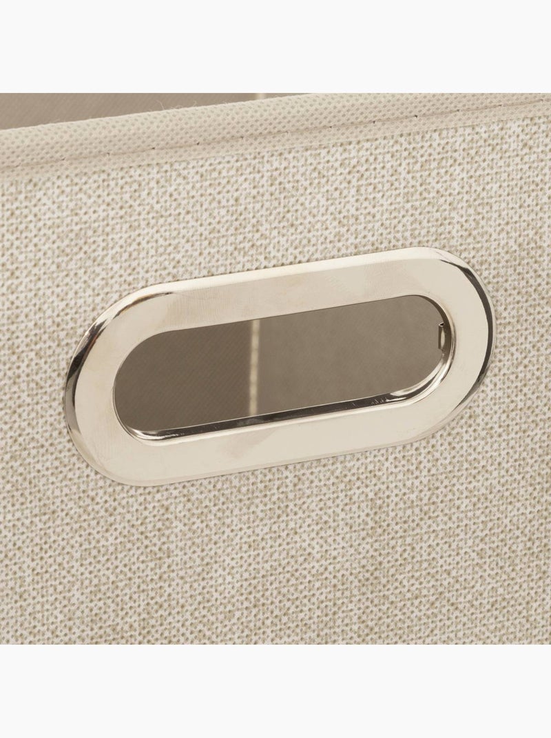 Cesta de tela mix n modul 31x31cm beige jaspeado Beige - Kiabi