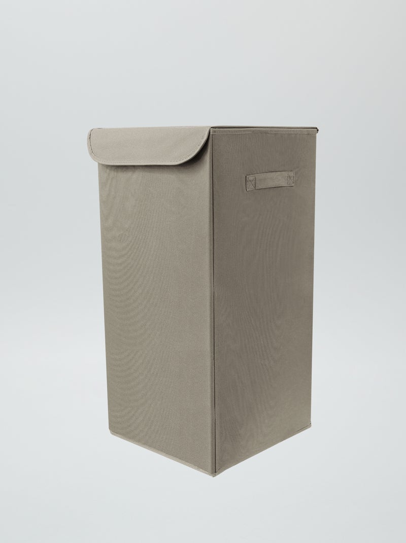 Cesta para la ropa plegable y recubierta topo - Kiabi