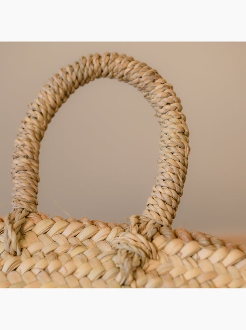 Cesta para troncos con borde de yute xl - Kiabi Cesta para troncos con borde de yute xl - Kiabi
