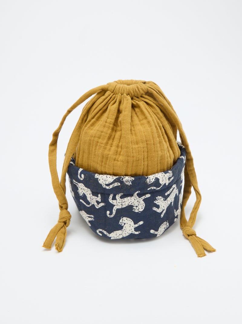 Cesta pequeña de almacenamiento - Kiabi Home Azul - Kiabi