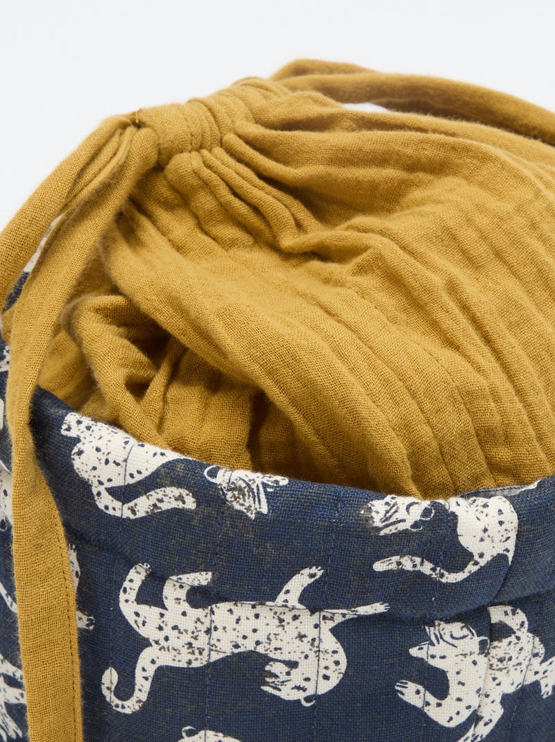 Cesta pequeña de almacenamiento - Kiabi Home Azul - Kiabi