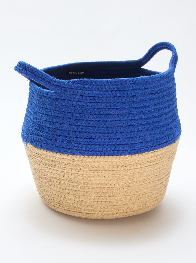 Cesta pequeña de almacenamiento Azul - Kiabi