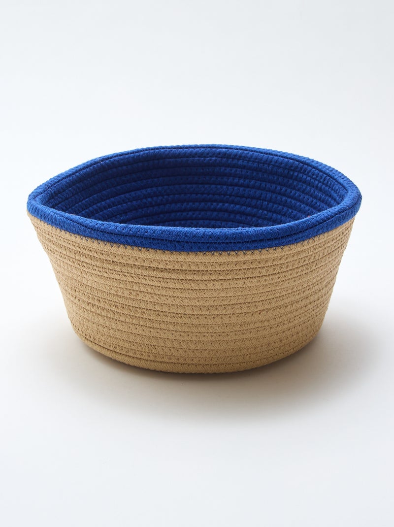 Cesta pequeña de almacenamiento Azul - Kiabi