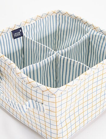 Cesta pequeña de almacenamiento de tela